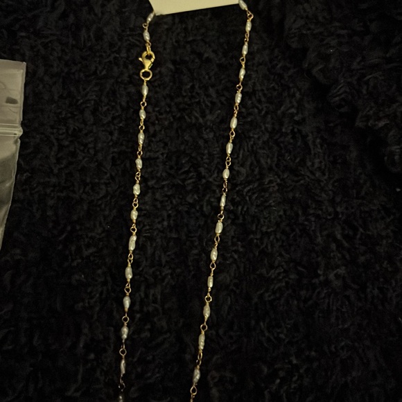 NEW- Sterling Silver Cross Rosary; 18" chain; list $195; great Easter gift! - Picture 4 of 5